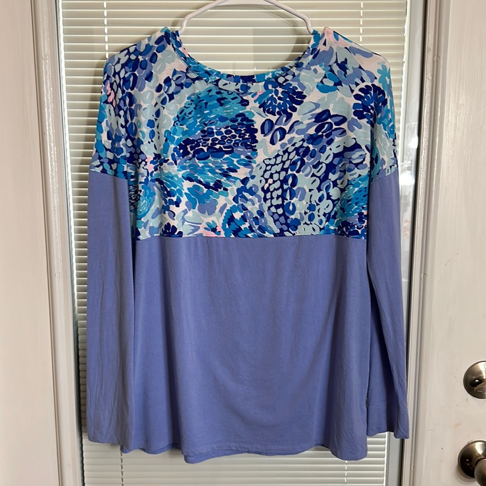 Lilly Pulitzer Long Sleeve Finn Top XS